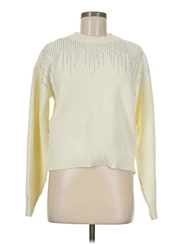 Marled Pullover Sweater (view 1)