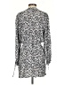 Zara Print Gray Casual Dress Size XS - photo 2