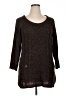 Effeci Brown Pullover Sweater Size 2X - photo 1