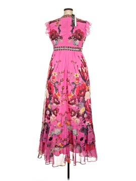 chinese dress ladies DALIA MACPHEE Women's Floral Print Ruffle Square Neck Maxi Dress – Letay  Store