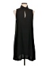 Tildon 100% Polyester Solid Black Cocktail Dress Size L - photo 1