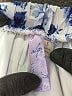 Alya 100% Polyester Paisley Blue Casual Skirt Size S - photo 4