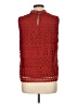Daniel Rainn 100% Polyester Red Sleeveless Blouse Size P - photo 2