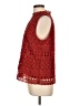 Daniel Rainn 100% Polyester Red Sleeveless Blouse Size P - photo 5