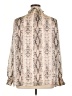 Autres Filles 100% Polyester Animal Print Tan Long Sleeve Blouse Size 1X - photo 2