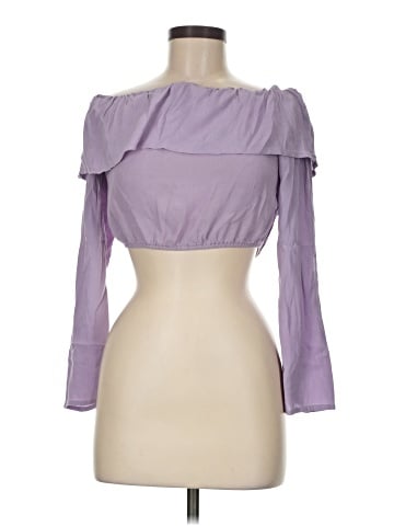 Silence and Noise 3/4 Sleeve Blouse (view 1)