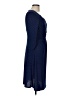 b-slim Chevron-herringbone Blue Casual Dress Size M (petite) - photo 4