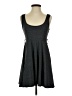 XXI Solid Gray Casual Dress Size S - photo 1