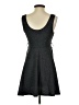 XXI Solid Gray Casual Dress Size S - photo 2