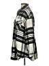 Black Tape_ 100% Polyester Plaid Gray Coat Size L - photo 5