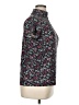 Assorted Brands Floral Black Short Sleeve Turtleneck Size XL - photo 4