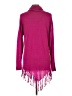 Peter Nygard 100% Acrylic Purple Poncho Size L - photo 2
