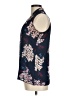 Violet & Claire 100% Polyester Blue Sleeveless Blouse Size M - photo 5