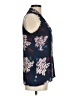 Violet & Claire 100% Polyester Blue Sleeveless Blouse Size M - photo 4