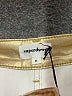 Superdown Metallic Gold Jeans Size M - photo 7