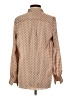 Dalia Collection 100% Polyester Polka Dots Orange Long Sleeve Blouse Size S - photo 2
