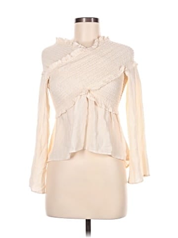 Sage Long Sleeve Blouse (view 1)