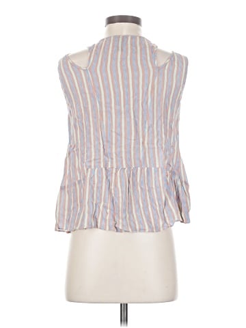 BCBGMAXAZRIA Sleeveless Button-Down Shirt (view 2)