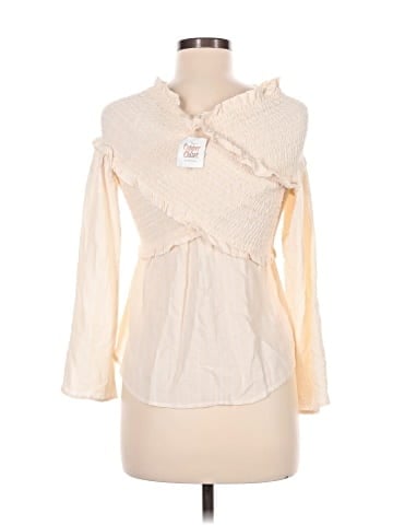 Sage Long Sleeve Blouse (view 2)