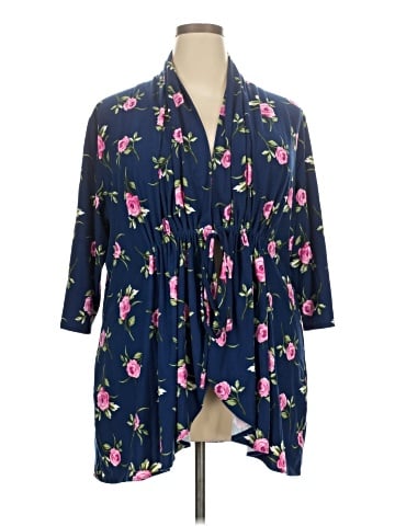 Kiyonna 3/4 Sleeve Blouse (view 1)