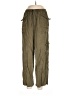 Sienna Sky 100% Tencel Green Cargo Pants Size L - photo 1