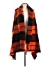 Zara Plaid Orange Red Wrap One size - photo 1