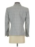 Nine West 100% Polyester Houndstooth Gray Blazer Size 4 - photo 2