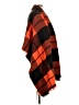 Zara Plaid Orange Red Wrap One size - photo 4