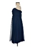Assorted Brands 100% Polyester Blue Cocktail Dress Size 8 - photo 5