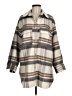 H&M Plaid Gray Coat Size M - photo 1