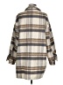 H&M Plaid Gray Coat Size M - photo 2