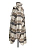 H&M Plaid Gray Coat Size M - photo 5