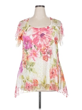 Brittany Black Short Sleeve Blouse