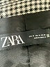 Zara Houndstooth Ivory Blazer Size M - photo 6