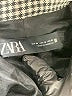 Zara Houndstooth Ivory Blazer Size M - photo 7