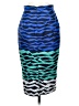 Bedo 100% Polyester Graphic Blue Formal Skirt Size S - photo 2