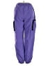 Shein 100% Polyester Color Block Purple Casual Pants Size 11 - 12 - photo 2