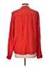 Vince. 100% Silk Red Long Sleeve Silk Top Size L - photo 2