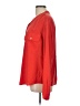 Vince. 100% Silk Red Long Sleeve Silk Top Size L - photo 5