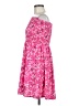 Shein 100% Polyester Floral Pink Cocktail Dress Size 8 - 10 - photo 5