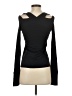 Lanston Black Long Sleeve Blouse Size S - photo 2