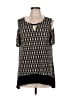 Rafaella Black Sleeveless Blouse Size L - photo 1