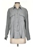 Modern Works Gray Long Sleeve Blouse Size S - photo 1