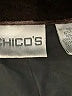 Chico's Black 3/4 Sleeve Button-Down Shirt Size Sm (0) - photo 7