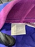 Nike 100% Nylon Color Block Purple Track Jacket Size M - photo 6