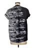 Simply Vera Vera Wang 100% Polyester Black Short Sleeve Top Size M (petite) - photo 2