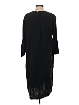 knee length dresses for ladies Muji Shirt Dress Cream | Modest Shirt Dresses