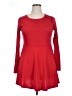 Doublju Solid Red Casual Dress Size XL - photo 1