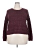 Knox Rose Tweed Burgundy Pullover Sweater Size XXL - photo 1