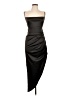 Parthea Black Cocktail Dress Size L - photo 1